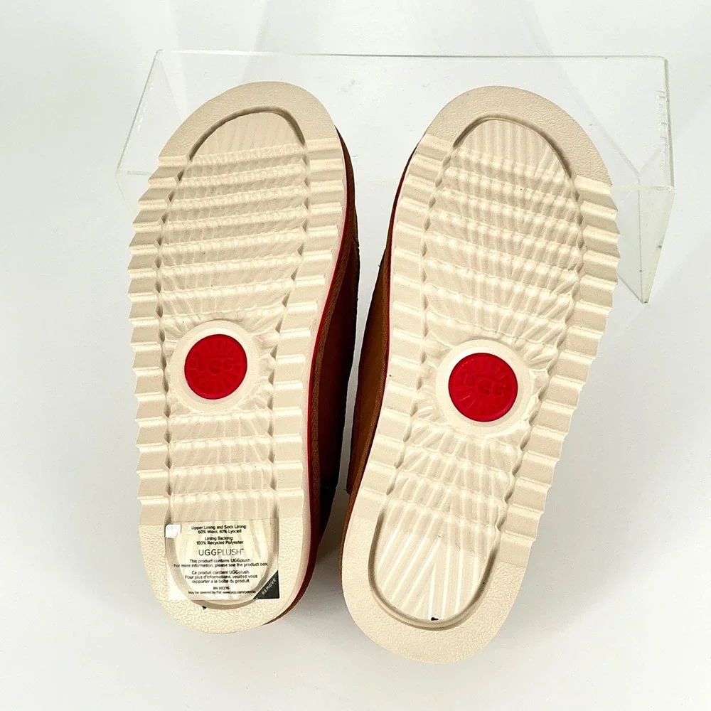 UGG Mens Size 6 Tasman Hybrid Slipper Sneakers Chestnut Tan NEW Cali Wave $137